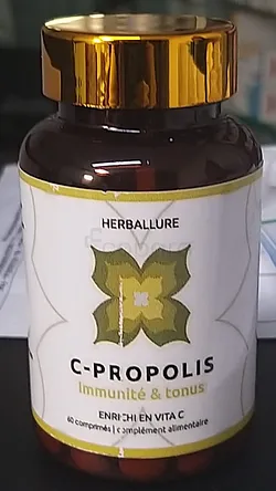 HERBALLURE C-PROPOLIS IMMUNITE & TONUS BOITE DE 60 GELULES