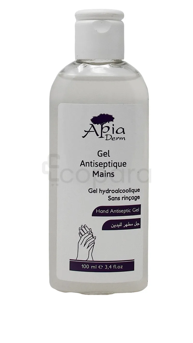 APIA DERM GEL ANTISEPTIQUE MAINS 100ML