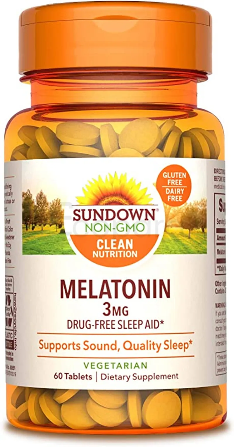 SUNDOWN MELATONIN 3MG BOITE DE 60 COMPRIMES