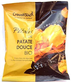 CROUSTISUD PETALES DE PATATE DOUCE BIO 70G