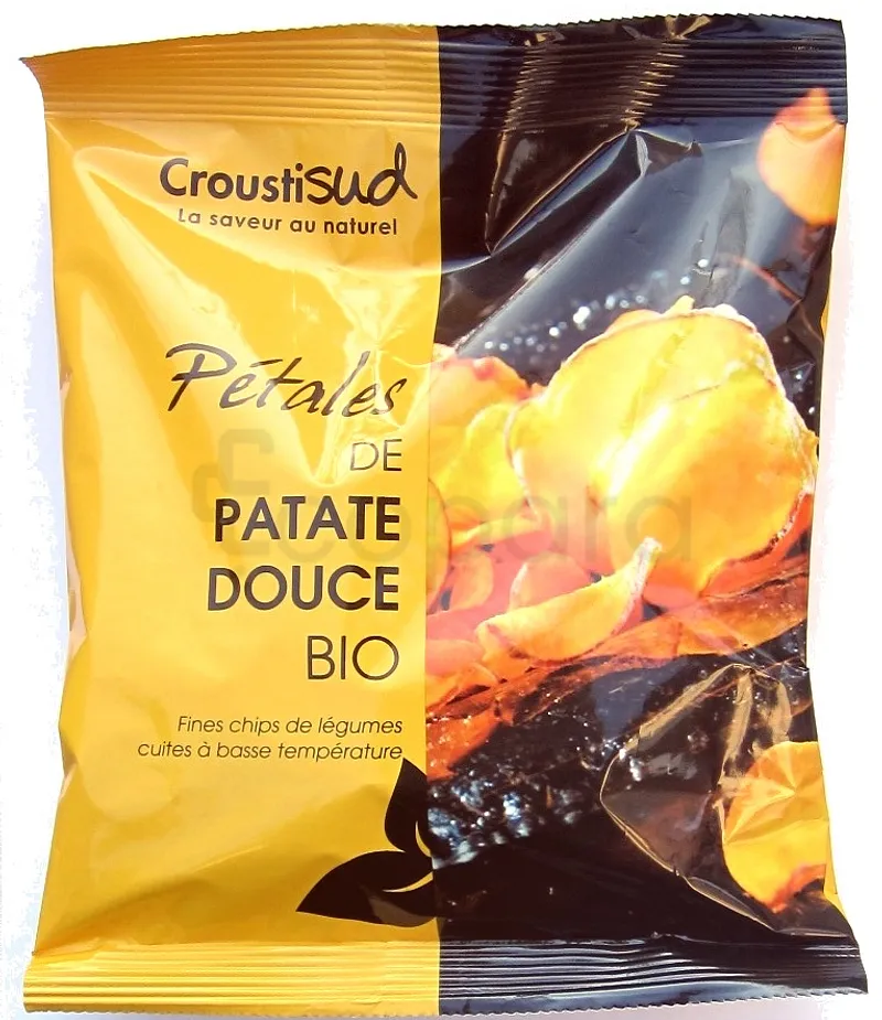 CROUSTISUD PETALES DE PATATE DOUCE BIO 70G