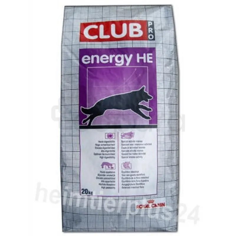 ROYAL CANIN CLUB PRO ENERGY HE 20 K20KG