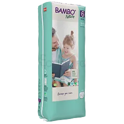 BAMBO NATURE COUCHES BEBE +16KG TAILLE 6 BOITE DE 40