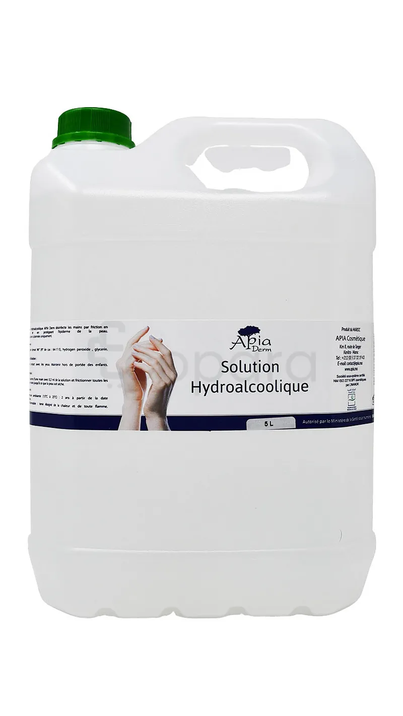 APIA DERM SOLUTION HYDROALCOOLIQUE 5L