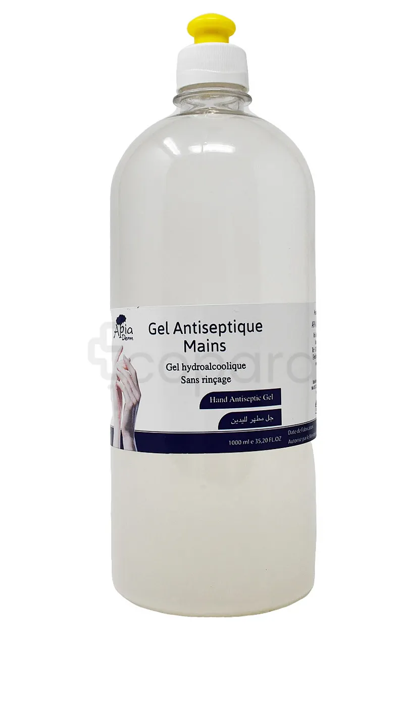 APIA DERM GEL ANTISEPTIQUE MAINS 1L