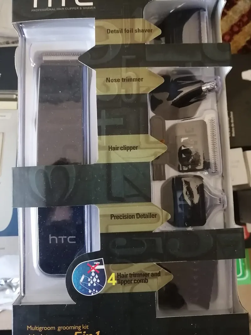 HTC TONDEUSE 4 HAIR TRIMMER AND LIPPER COMB