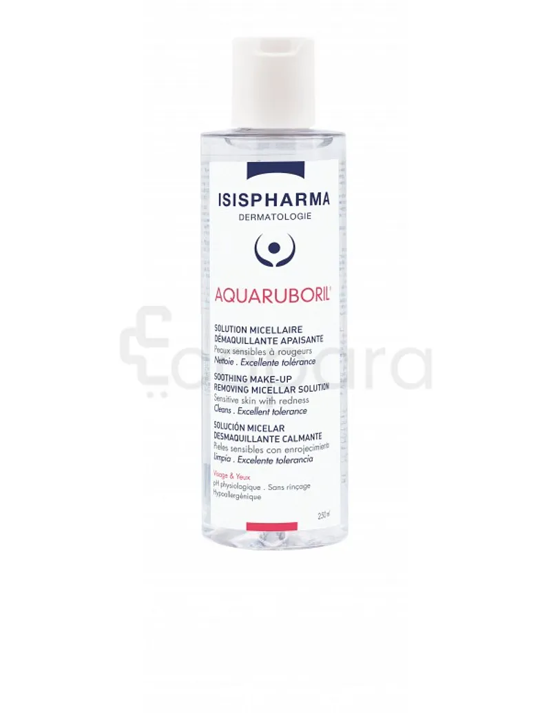 ISISPHARMA AQUARUBORIL SOLUTION MICELLAIRE DEMAQUILLANTE APAISANTE 250ML