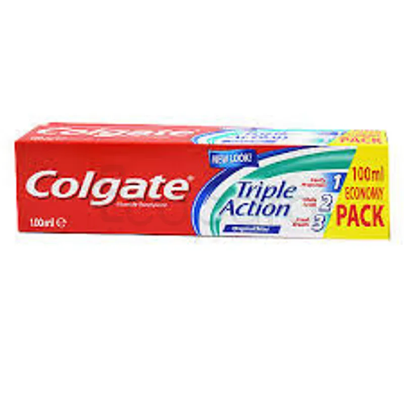 COLGATE DENTIFRICE TRIPLE ACTION 100ML