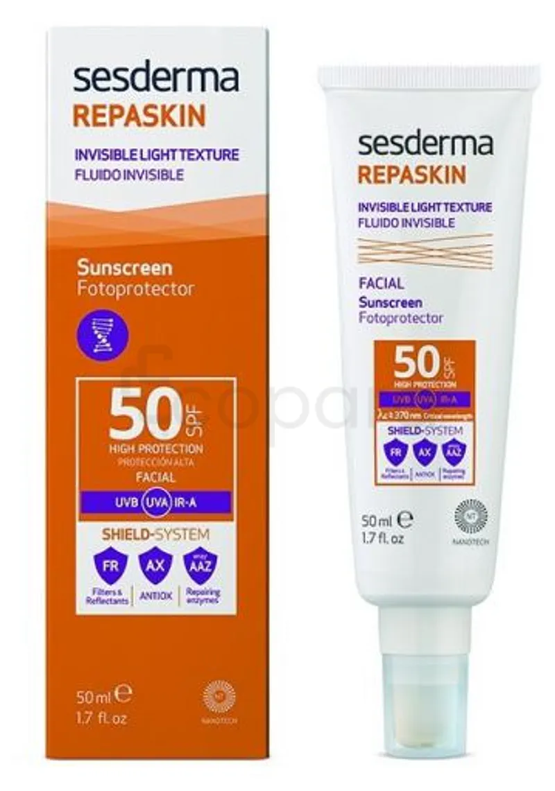 SESDERMA REPASKIN SPF50 FLUIDE INVISIBLE 50ML