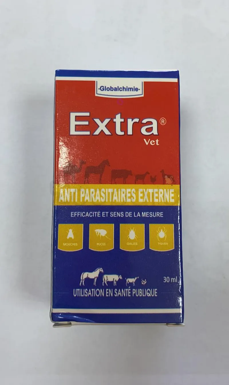 EXTRA VET ANTI PARASITAIRES EXTERNE BOVINS ET OVINS 30ML