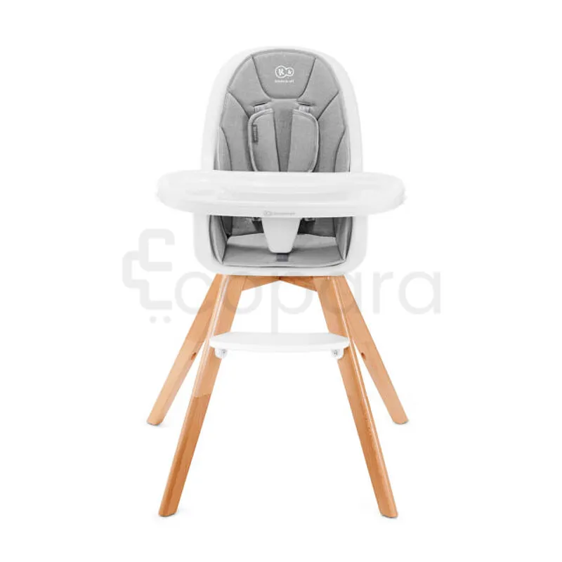 KINDERKRAFT CHAISE HAUTE TIXI GRIS