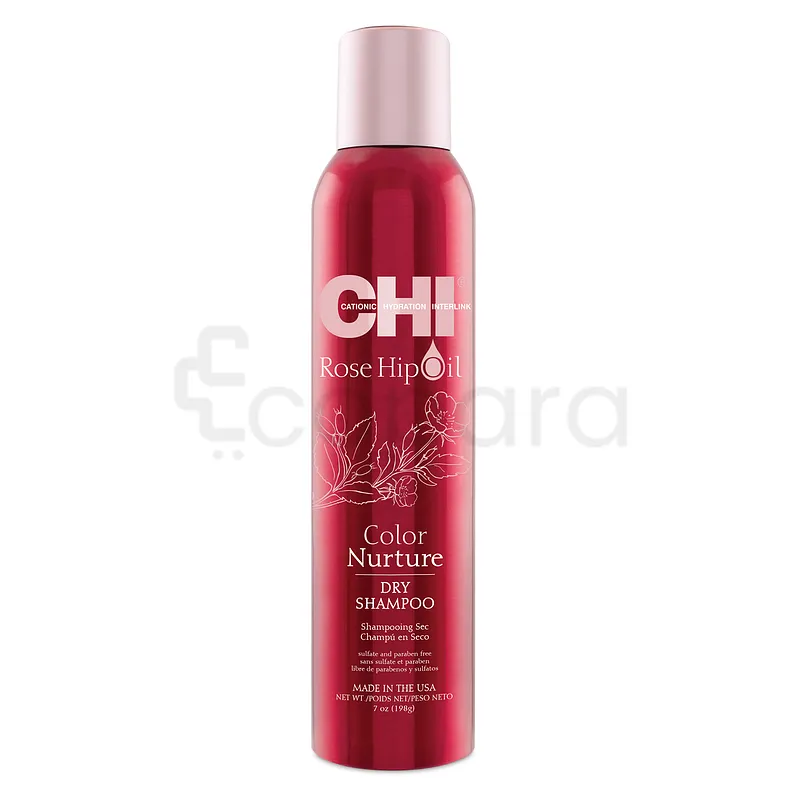 CHI ROSE HIP OIL COLOR NATURE DRY SHAMPOO SHAMPOOING SEC 198G