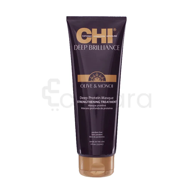 CHI DEEP BRILLANCE OLIVE AND MONOI DEEP PROTEIN MASQUE 237ML