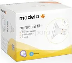 MEDELA PERSONAL FIT BREAST SHIELD 21MM TAILLE S BOITE DE 2