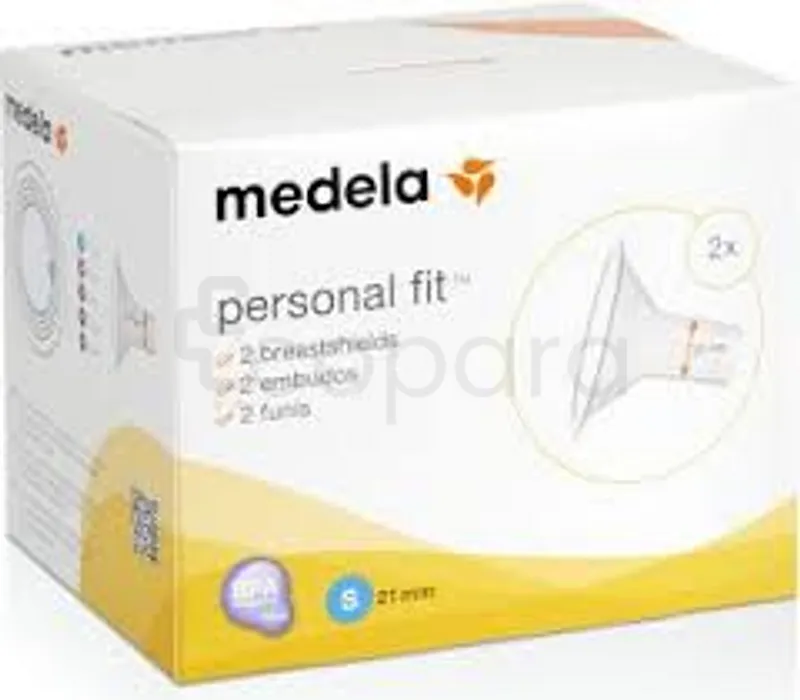 MEDELA PERSONAL FIT BREAST SHIELD 21MM TAILLE S BOITE DE 2
