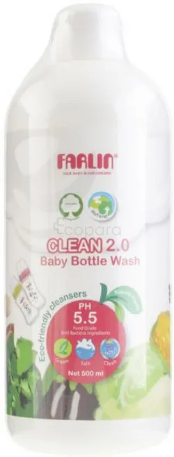 FARLIN CLEAN 2.0 BABY BOTTLE WASH 500ML