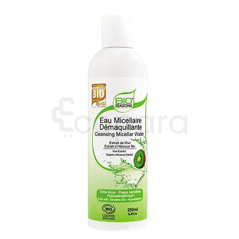 BIO SEASONS BS EAU MICELLAIRE DEMAQUILLANTE ORGANIC HIBISCUS ET KIWI EXTRACTS 500ML