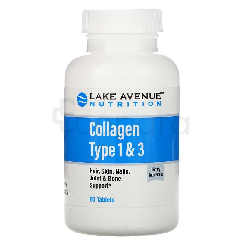 LAKE AVENUE COLLAGEN TYPE 1&3 BOITE DE 60 COMPRIMES