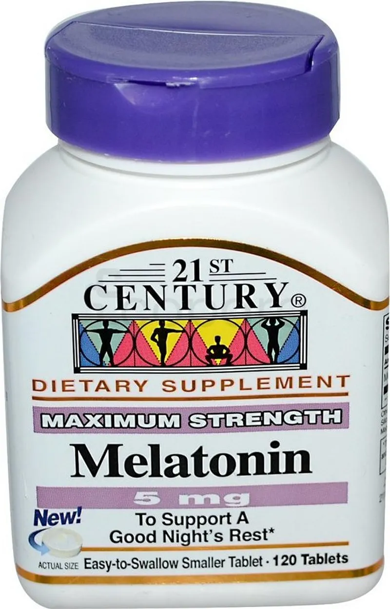 21ST CENTURY MELATONIN 5MG BOITE DE 120 COMPRIMES