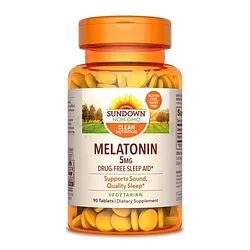 SUNDOWN MELATONIN 5MG BOITE DE 90 COMPRIMES