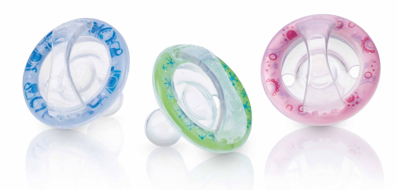 NUBY SUCETTE CERISE 100% SILICONE SURMOULEE 0-6MOIS REFERENCE 20-ID5757SACS8