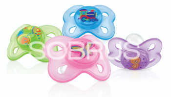 NUBY SUCETTE NUIT OVALE PLATE 0-6MOIS REFERENCE 20-ID5797SFSM
