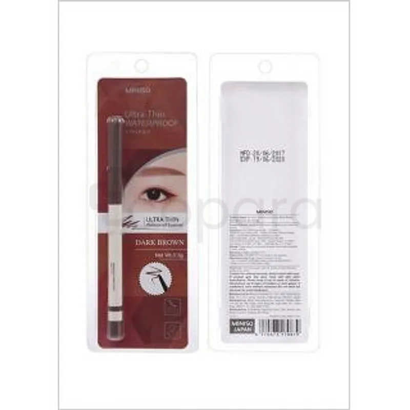MINISO ULTRA THIN EYELINER DARK BROWN