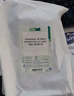 METSET CASAQUE JETABLE STERILE TAILLE L REFERENCE 10.003.01
