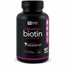 SPORTS RESEARCH SR BIOTIN 10.000MCG BOITE DE 30 GELULES