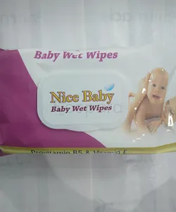 NICE BABY LINGETTES BABY WET WIPES BOITE DE 120