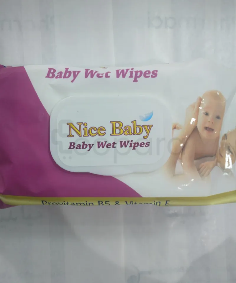 NICE BABY LINGETTES BABY WET WIPES BOITE DE 120