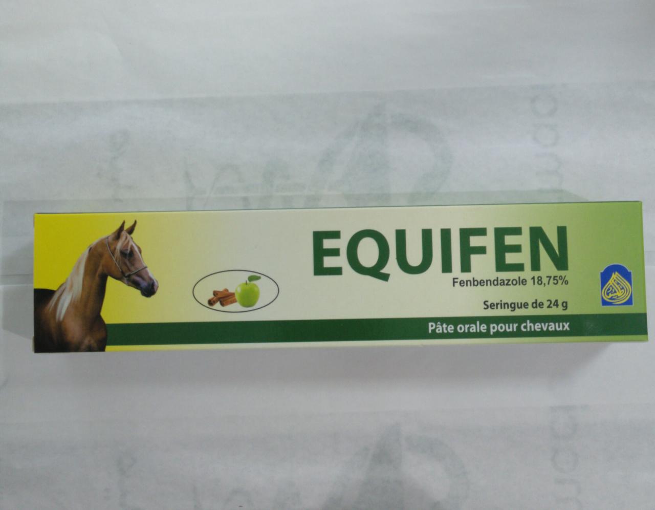 EQUIFEN PATE POUR CHEVEAUX 24G