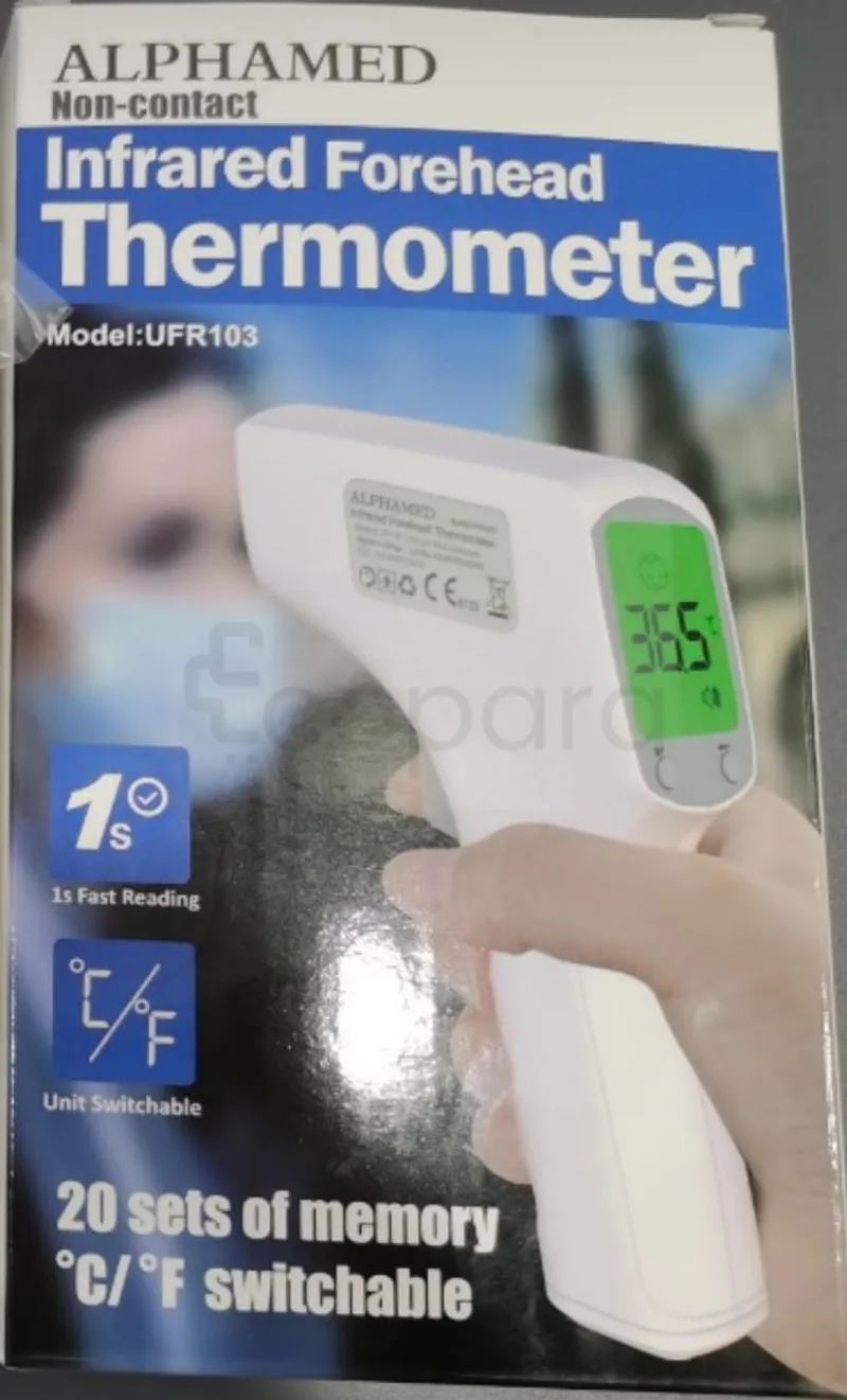 ALPHAMED THERMOMETRE FRONTAL REFERENCE UFR103