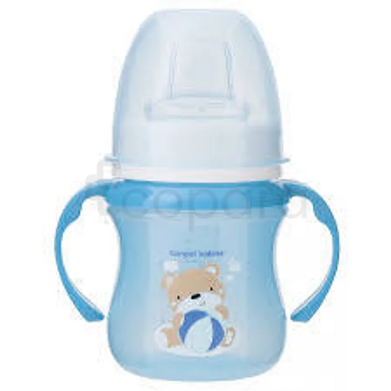 CANPOL BABIES TASSE A BEC +6MOIS 120ML BLEU REFERENCE 35/207