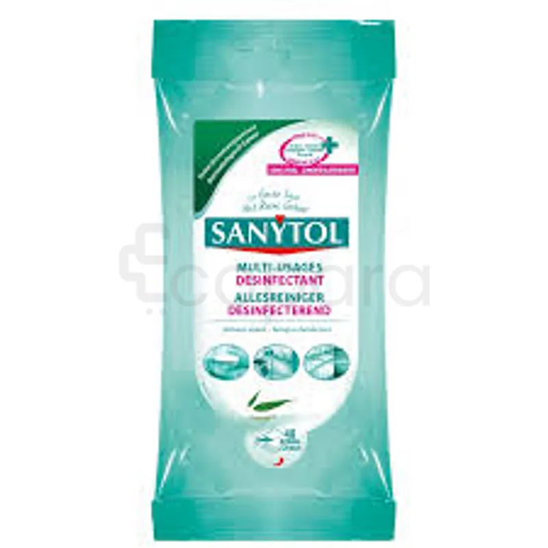 SANYTOL LINGETTES DESINFECTANTES BOITE DE 72