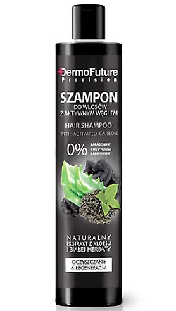 DERMOFUTURE SZAMPON SHAMPOOING AU CHARBON ACTIF 250ML