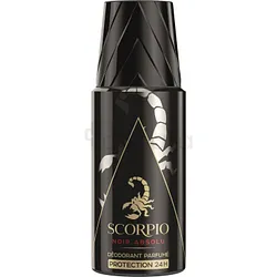SCORPIO NOIR ABSOLU DEODORANT PARFUME HOMME PROTECTION 24H 150ML