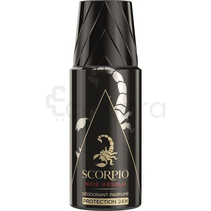 SCORPIO NOIR ABSOLU DEODORANT PARFUME HOMME PROTECTION 24H 150ML