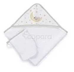 NAF NAF SORTIE DE BAIN ETOILE BEIGE