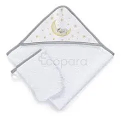 NAF NAF SORTIE DE BAIN ETOILE GRIS