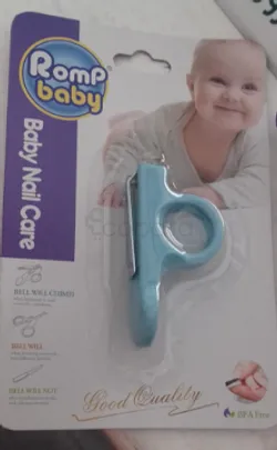 ROMP BABY COUPE ONGLES BLEU