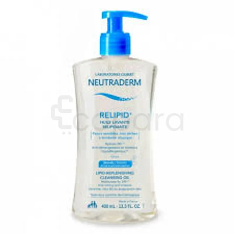 NEUTRADERM RELIPID+ HUILE LAVANTE RELIPIDANTE PEAUX SENSIBLES TRES SECHES A TENDANCE ATOPIQUE 400ML