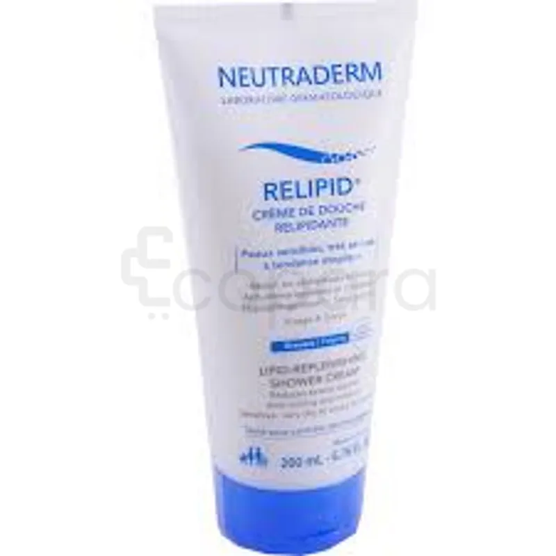 NEUTRADERM RELIPID+ CREME DE DOUCHE RELIPIDANTE PEAUX SENSIBLES TRES SECHES A TENDANCE ATOPIQUE 200ML