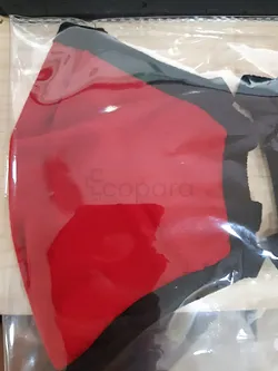 MASQUE MOTO ROUGE