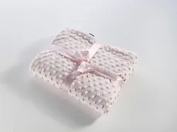 NAF NAF COUVERTURE BEBE A POID ROSE