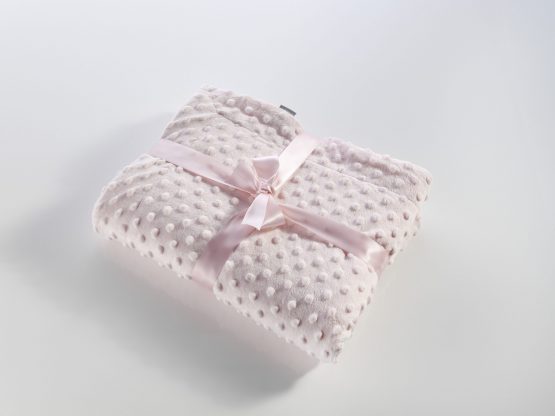 NAF NAF COUVERTURE BEBE A POID ROSE