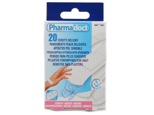 PHARMADOCT PANSEMENTS PEAUX DELICATES BOITE DE 20 REFERENCE ART.111021
