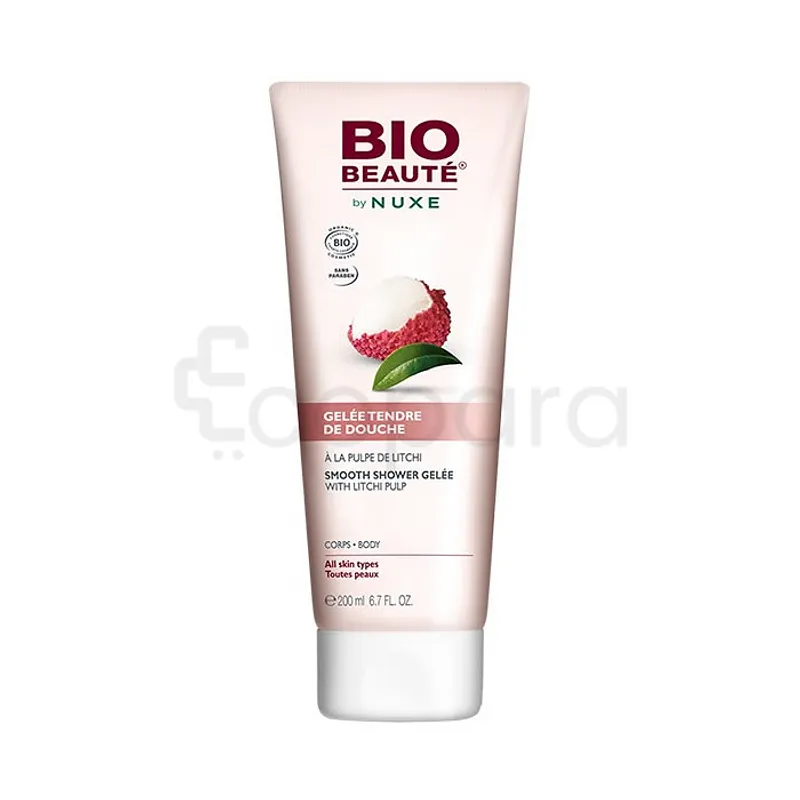 NUXE BIO BEAUTE GELEE TENDRE DE DOUCHE A LA PULPE DE LITCHI 200ML