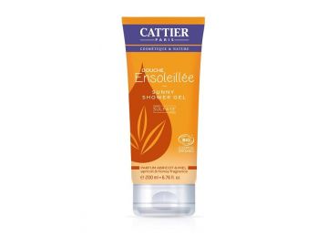 CATTIER GEL DOUCHE RAYONNANTE SUNNY SHOWER GEL SULFATE ABRICOT ET MIEL 200ML