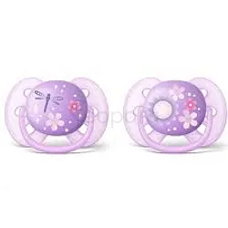 AVENT ULTRA SOFT SUCETTE ORTHODONTIQUE 6-18MOIS BOITE DE 2 REFERENCE SCF220/23
